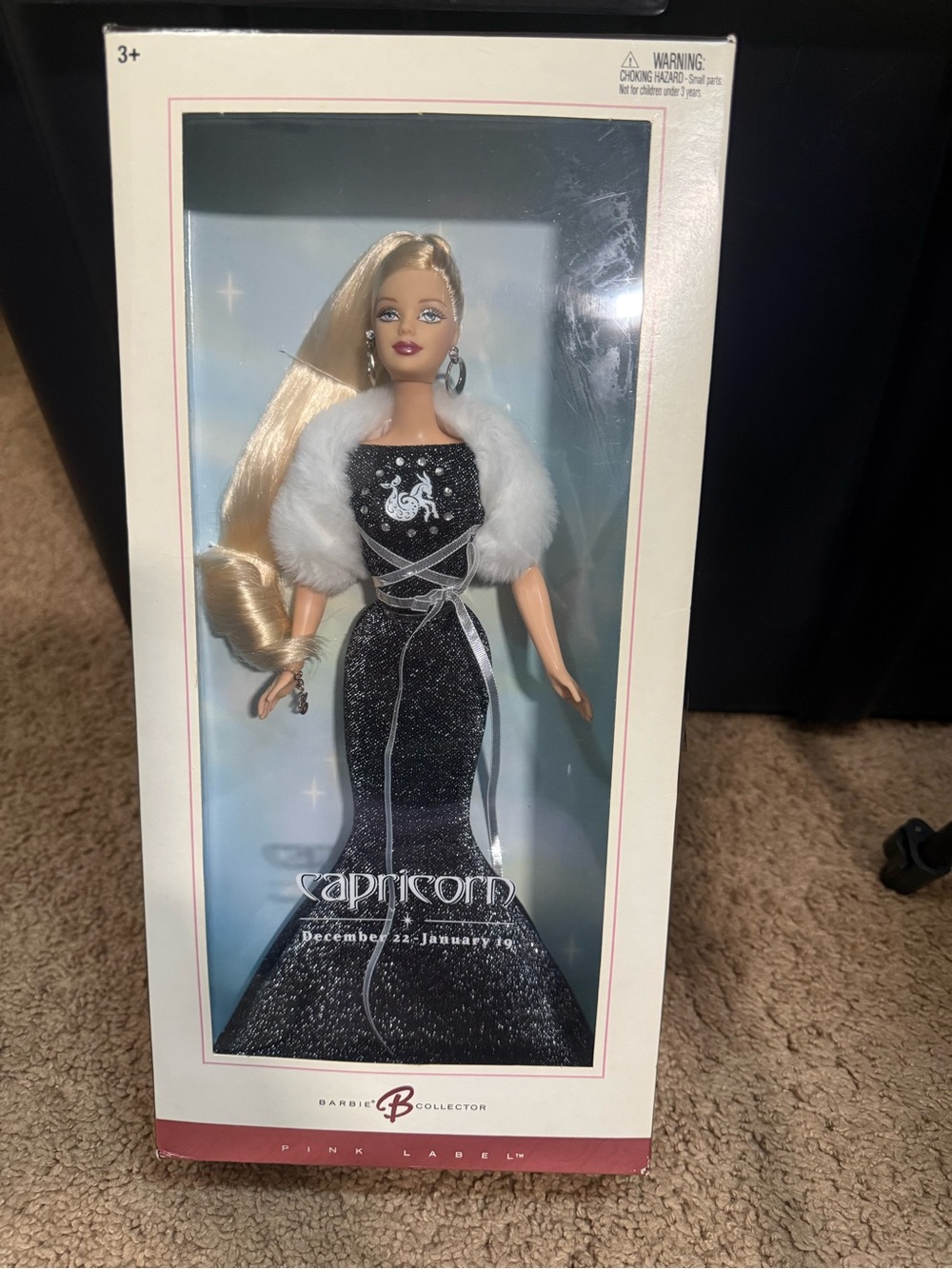 Barbie 2004 Zodiac Sign Capricorn December 22-January 19 Pink Label Mattel